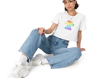 Make America Gay Again crop top