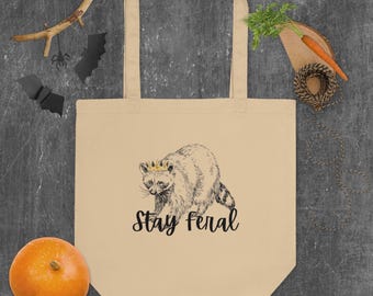 Feral Tote bag