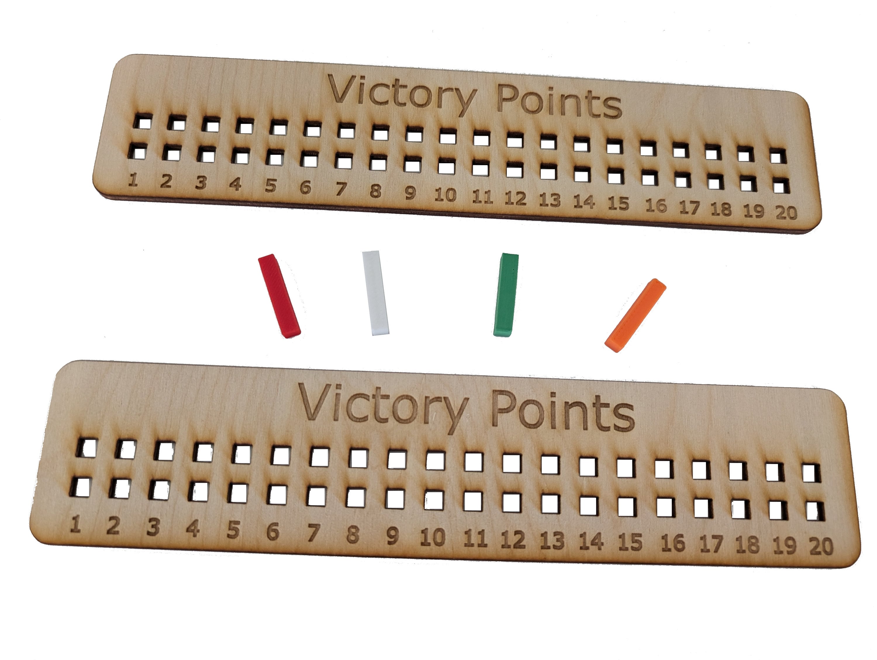 Catan Victory Point Tracker – Natural Wood Scoreboard, Settlers of ...