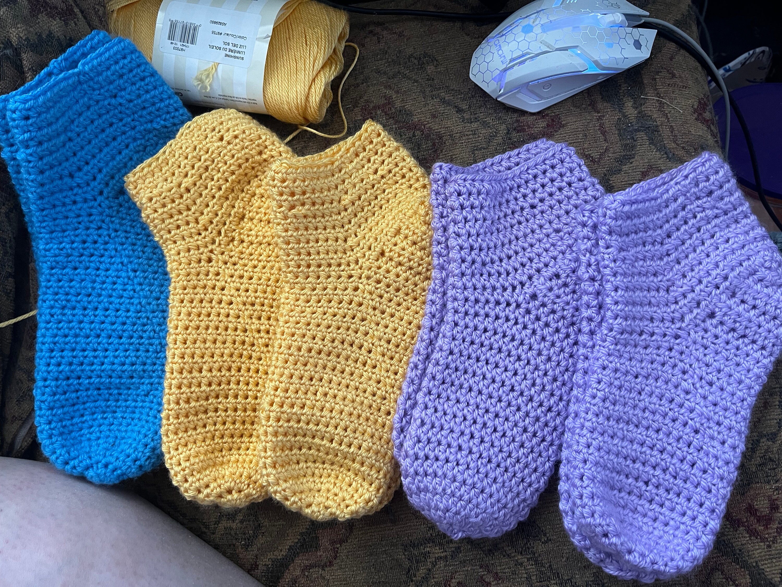 5+ Crochet Socks Pattern Universal Crochet Sock Pattern - Etsy