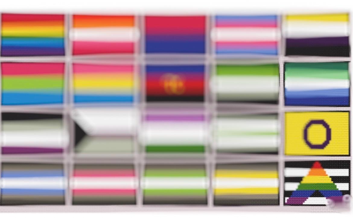 PRIDE Flags - Cross Stitch PATTERNS - Etsy
