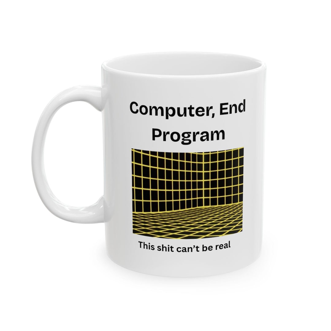 Computer, End Program - Coffee Mug - Etsy