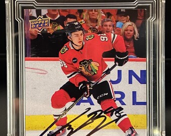 Connor Bedard 2023-24 Young Guns Rookie RC Facsimile Autographed Prospect #451 BV Rare Graded Chicago Blackhawks Reprint Hockey Card