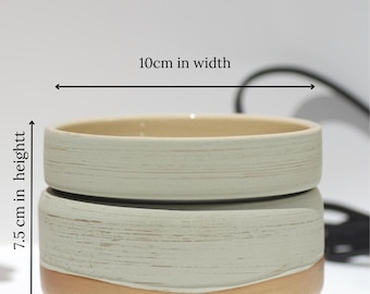 Ceramic Electric Wax Melt Burner, 3-in-1 Candle & Oil Warmer