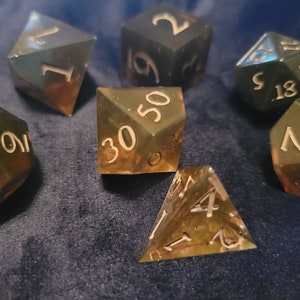 Coffee brown dice