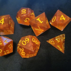 Amber dice