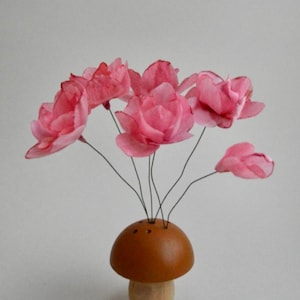 Gaufrette de fleurs en papier pour décoration de gâteau, décoration de gâteau de mariage, fleurs de décoration de gâteau, décoration de gâteau, gaufrette de fleurs en papier