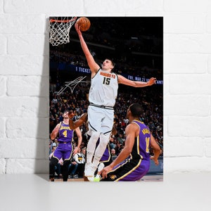 Nikola Jokic Wand Kunst Denver Nuggets gerahmt Leinwand Poster Basketball Wand Kunst Druck NBA Geschenk Kunstwerk Wohnkultur C268 Geburtstagsgeschenk