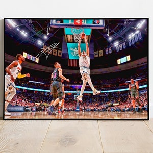 Nikola Jokic Wand Kunst Denver Nuggets gerahmt Leinwand Poster Basketball Wand Kunst Druck NBA Geschenk Kunstwerk Wohnkultur C267 Geburtstagsgeschenk