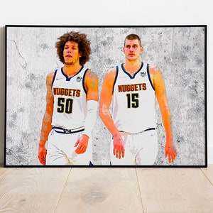 999 Nikola Jokic Poster Denver Nuggets Gerahmter Leinwanddruck Basketball Wand Kunst Druck NBA Geschenk Kunstwerk Wohnkultur C183 Geburtstagsgeschenk