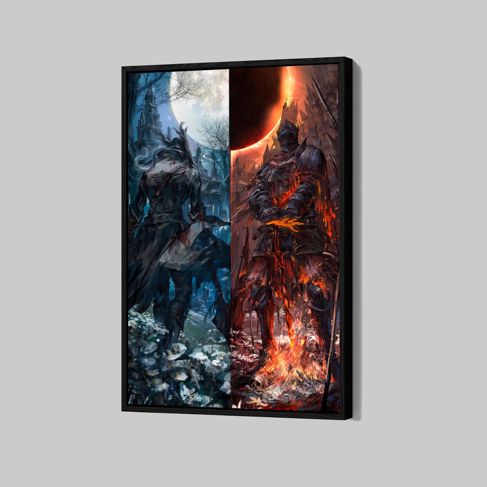 GB Eye - Impression encadrée You Died de Dark Souls