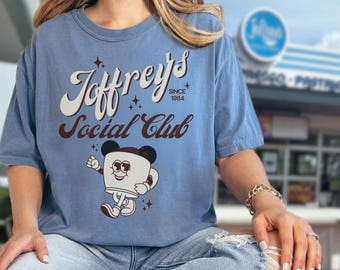 Joffrey's Social Club Comfort Colors Shirt| Subtle Disney Inspired| Disney Adult