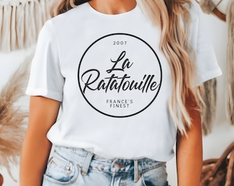 La Ratatouille Bella Canvas T-Shirt, Subtle Disney Family Tee