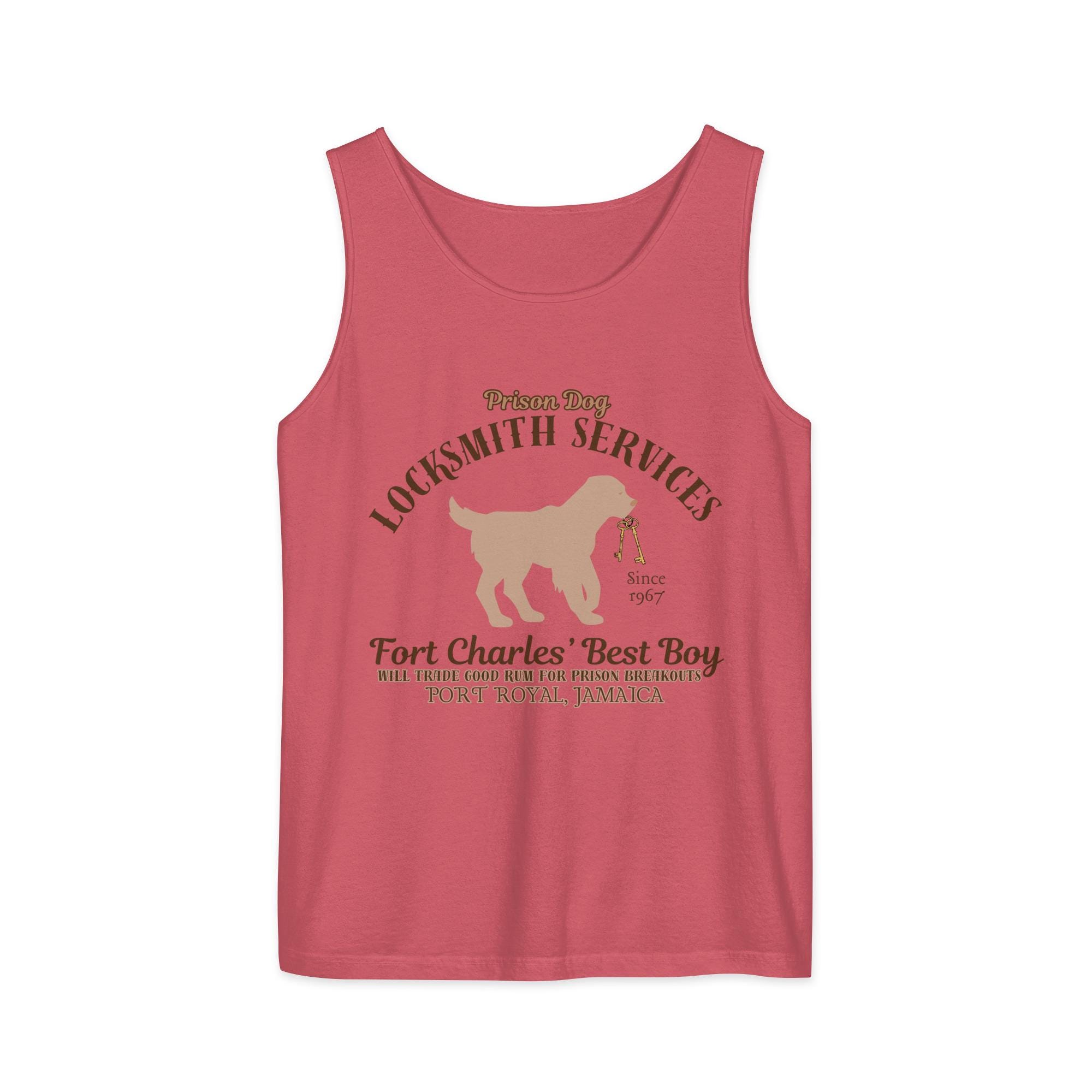 Pirates of the Caribbean Prison Dog Tシャツ Pirates of the Caribbean Prison Dog Comfort Colors Tank - Etsy