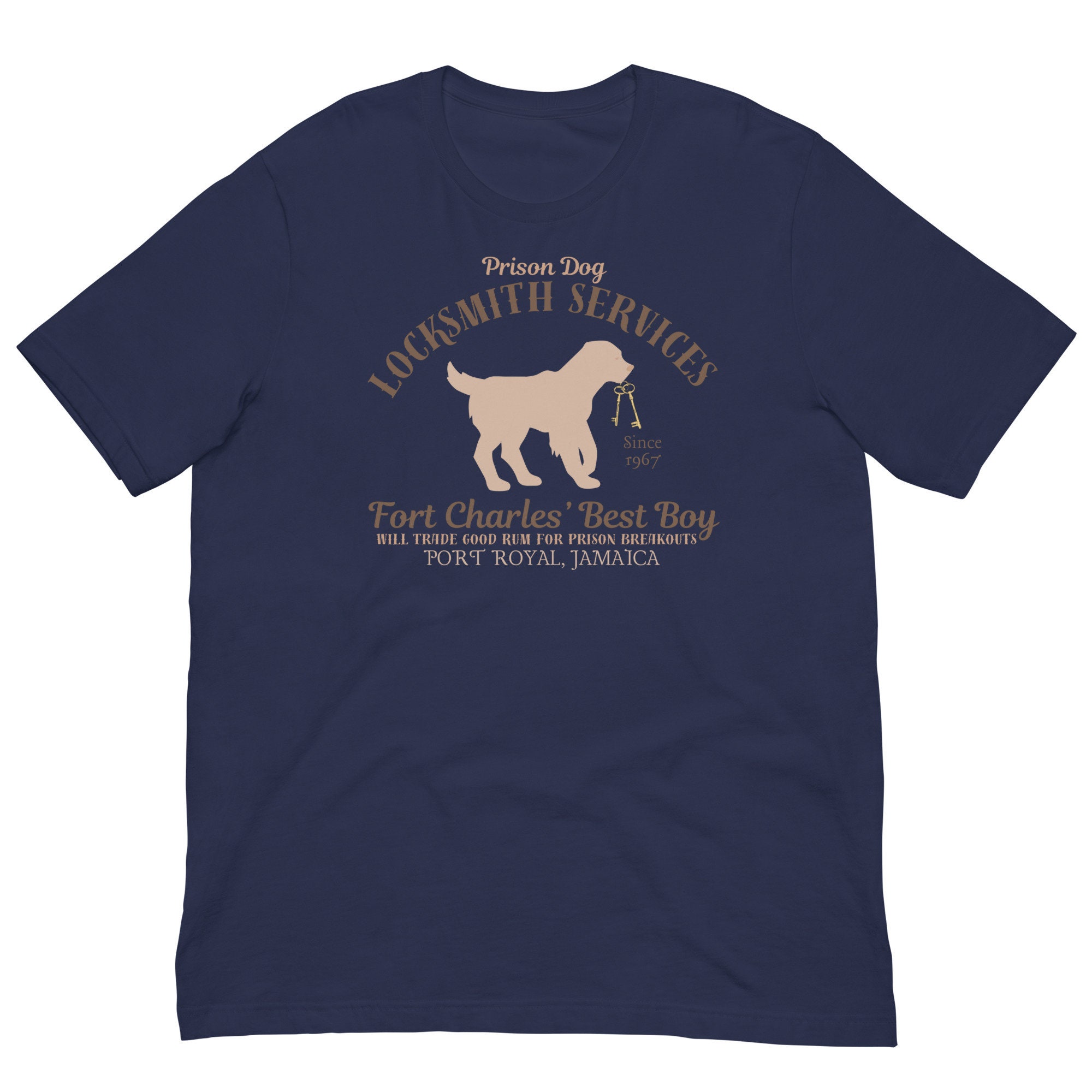 Pirates of the Caribbean T-shirt: Prison Dog Locksmith - Bella