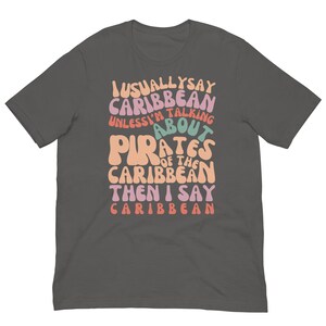 Pirates of the Caribbean Bella Canvas T-Shirt, Subtle Disney Shirt image 6