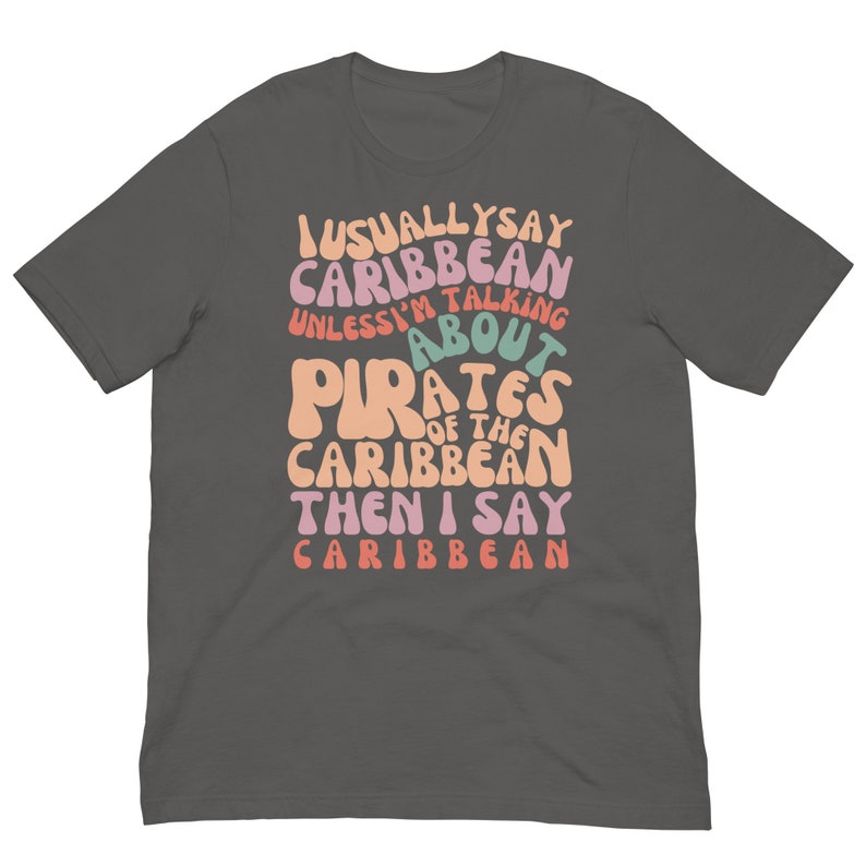 Pirates of the Caribbean Bella Canvas T-Shirt, Subtle Disney Shirt image 6