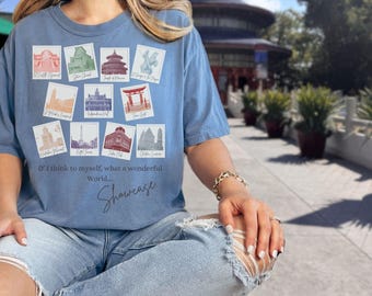 EPCOT World Showcase-shirt, Disney Family Trip-T-shirt
