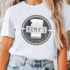 Remy's Academy Bella Canvas Shirt, Subtle Ratatouille Disney Family Tee