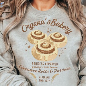 Princess Leia Cinnamon Rolls Sweatshirt: Subtle Star Wars Shirt