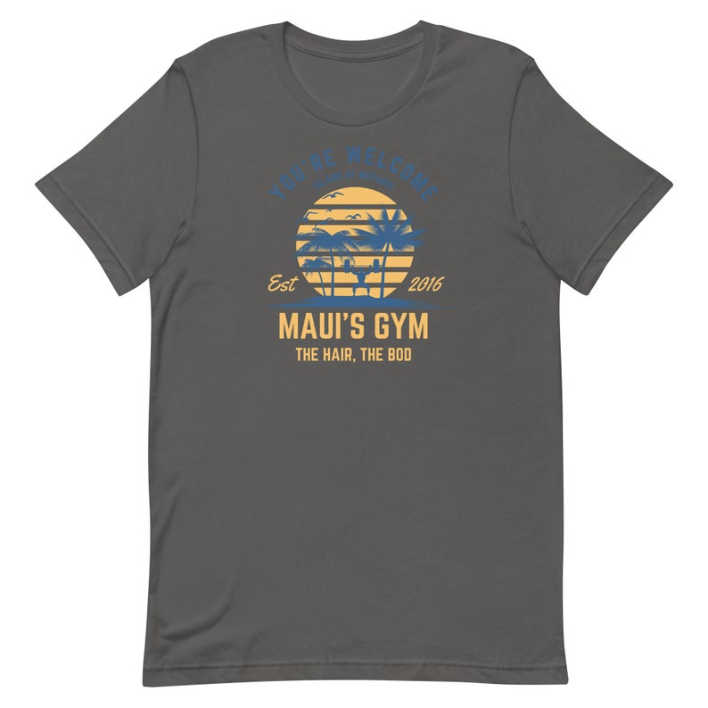 Maui's Gym T-Shirt, Moana Inspired, Disney Family Shirt image 4