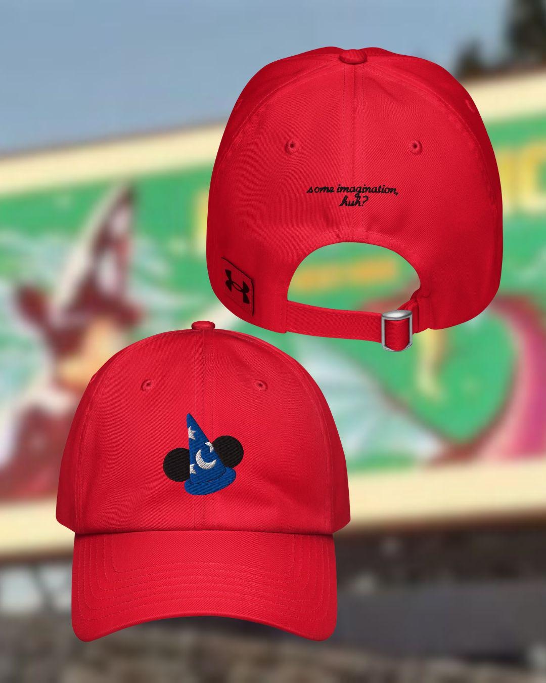 Fantasmic Some Imagination, Huh Embroidered Under Armour® Hat, Subtle ...