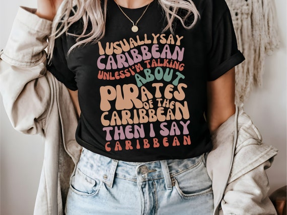 Pirates of the Caribbean Bella Canvas T-Shirt, Subtle Disney Shirt