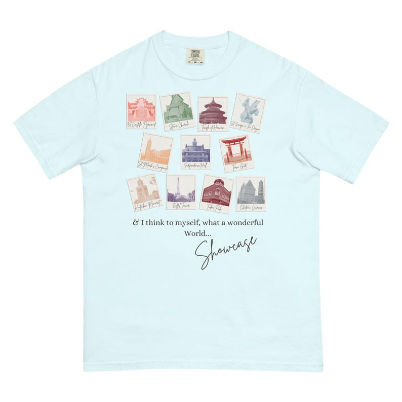 EPCOT World Showcase Shirt, Wonderful World Showcase, EPCOT Trip Shirt, Matching Disney Shirt for Family, Manly Disney Dad Shirt for EPCOT
