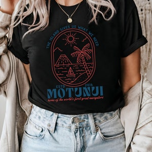 Motunui Island Moana Bella Canvas T-Shirt, Matching Family Disneyland Shirt image 3