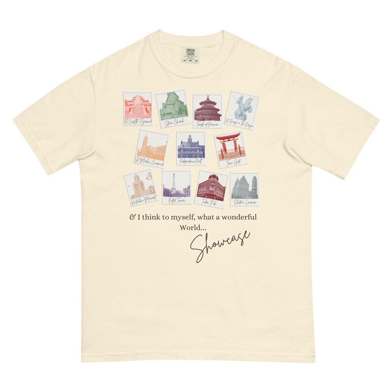 EPCOT World Showcase Shirt, Wonderful World Showcase, EPCOT Trip Shirt, Matching Disney Shirt for Family, Manly Disney Dad Shirt for EPCOT