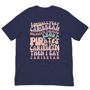 Pirates of the Caribbean Bella Canvas T-Shirt, Subtle Disney Shirt image 5