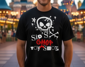 Sid's Chop Shop Disney Dad Shirt, Bella Canvas Unisex Tee