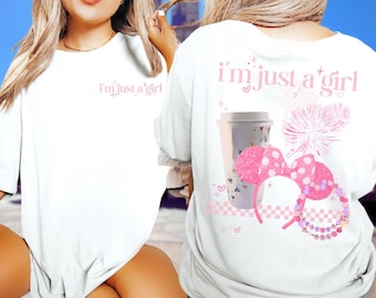 Disney Mädchen Trip Shirt | Ich bin nur ein Mädchen