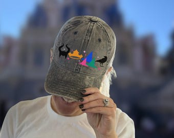 Sombrero con el icono del Castillo de la Bella Durmiente, estilo Disneyland Mom