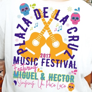 Coco Movie T-Shirt: Miguel & Hector, Disneyland EPCOT Family Shirt