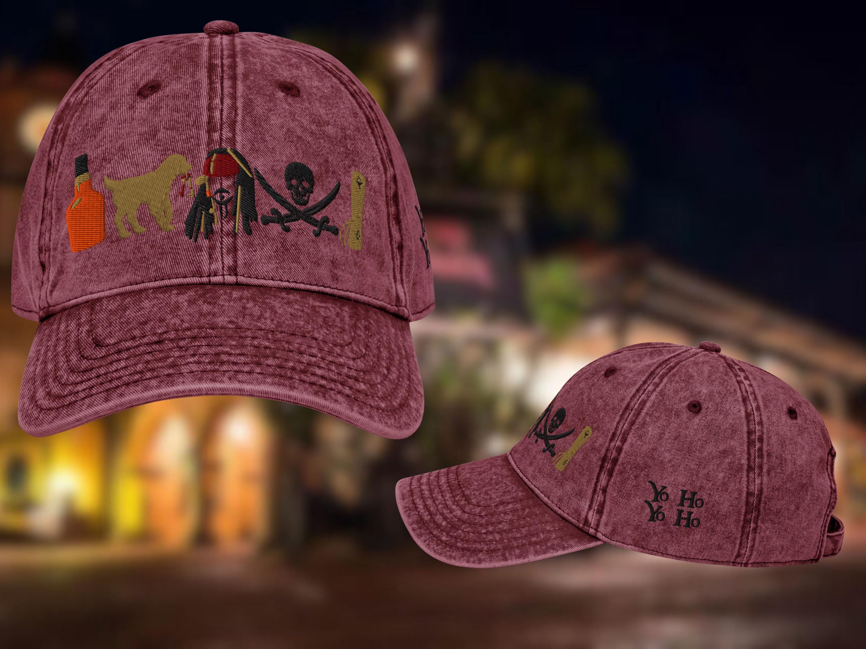 Pirates of the Caribbean Icon Dad Hat, Embroidered Cotton  display picture 2