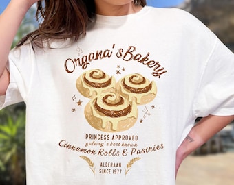 Princess Leia Cinnamon Rolls Comfort Colors Shirt