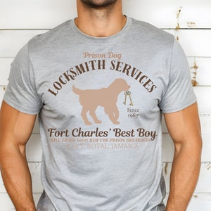 Pirates of the Caribbean T-Shirt: Prison Dog Locksmith - Bella Canvas