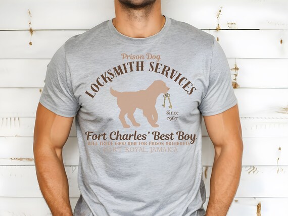 Pirates of the Caribbean T-shirt: Prison Dog Locksmith - Bella