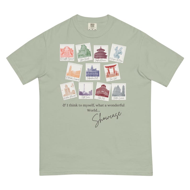 EPCOT World Showcase Shirt, Wonderful World Showcase, EPCOT Trip Shirt, Matching Disney Shirt for Family, Manly Disney Dad Shirt for EPCOT