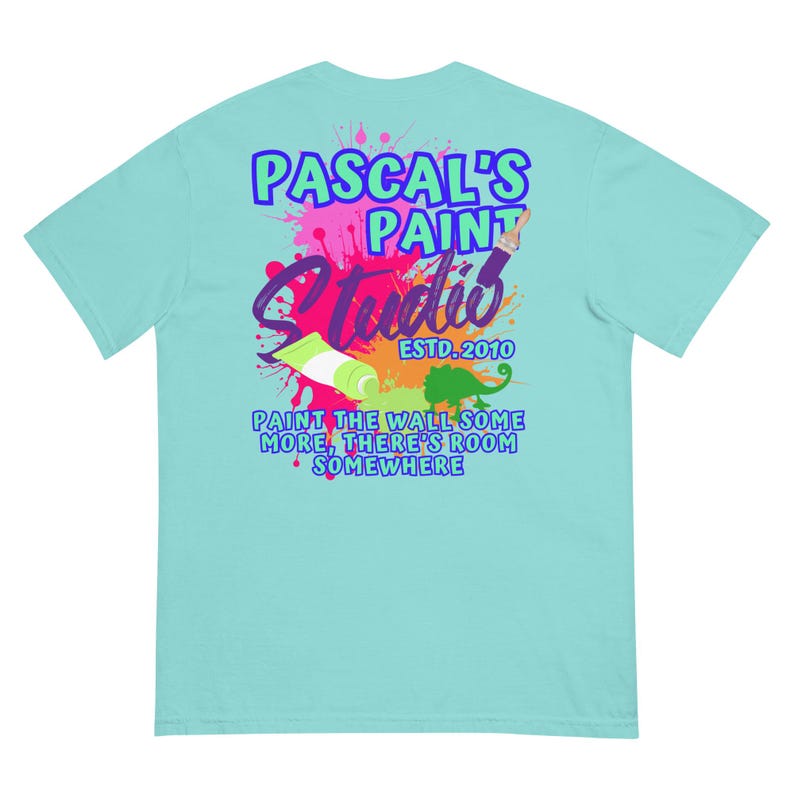 Pascal's Paint Shop, Tangled, Disney Princess, Comfort Colors Garment