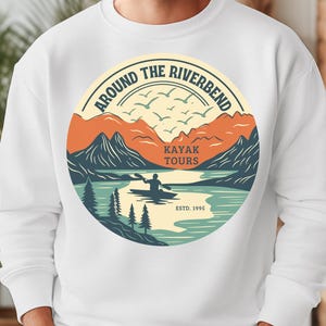 Around the Riverbend Sweatshirt, Pocahontas Family Matching Shirt