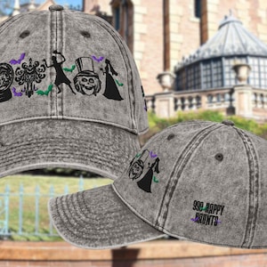 Disney Haunted Mansion Icon Hat, 999 Happy Haunts, Trendy Disney Hat, Magic Kingdom Hat, Disneyland Hat, Disney Halloween Hat