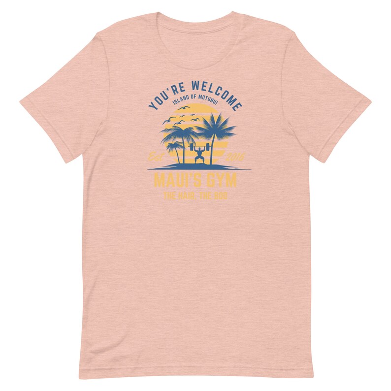 Maui's Gym T-Shirt, Moana Inspired, Disney Family Shirt image 5