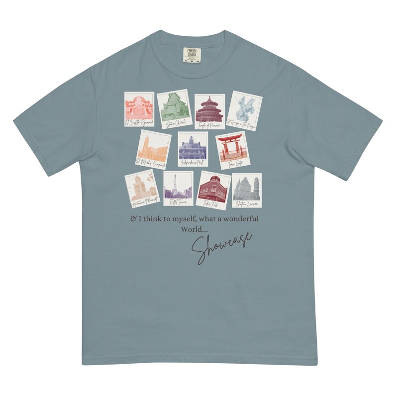 EPCOT World Showcase Shirt, Wonderful World Showcase, EPCOT Trip Shirt, Matching Disney Shirt for Family, Manly Disney Dad Shirt for EPCOT