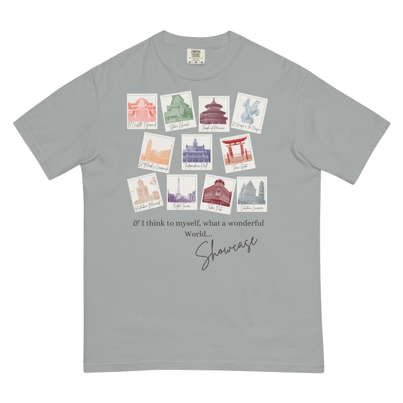 EPCOT World Showcase Shirt, Wonderful World Showcase, EPCOT Trip Shirt, Matching Disney Shirt for Family, Manly Disney Dad Shirt for EPCOT
