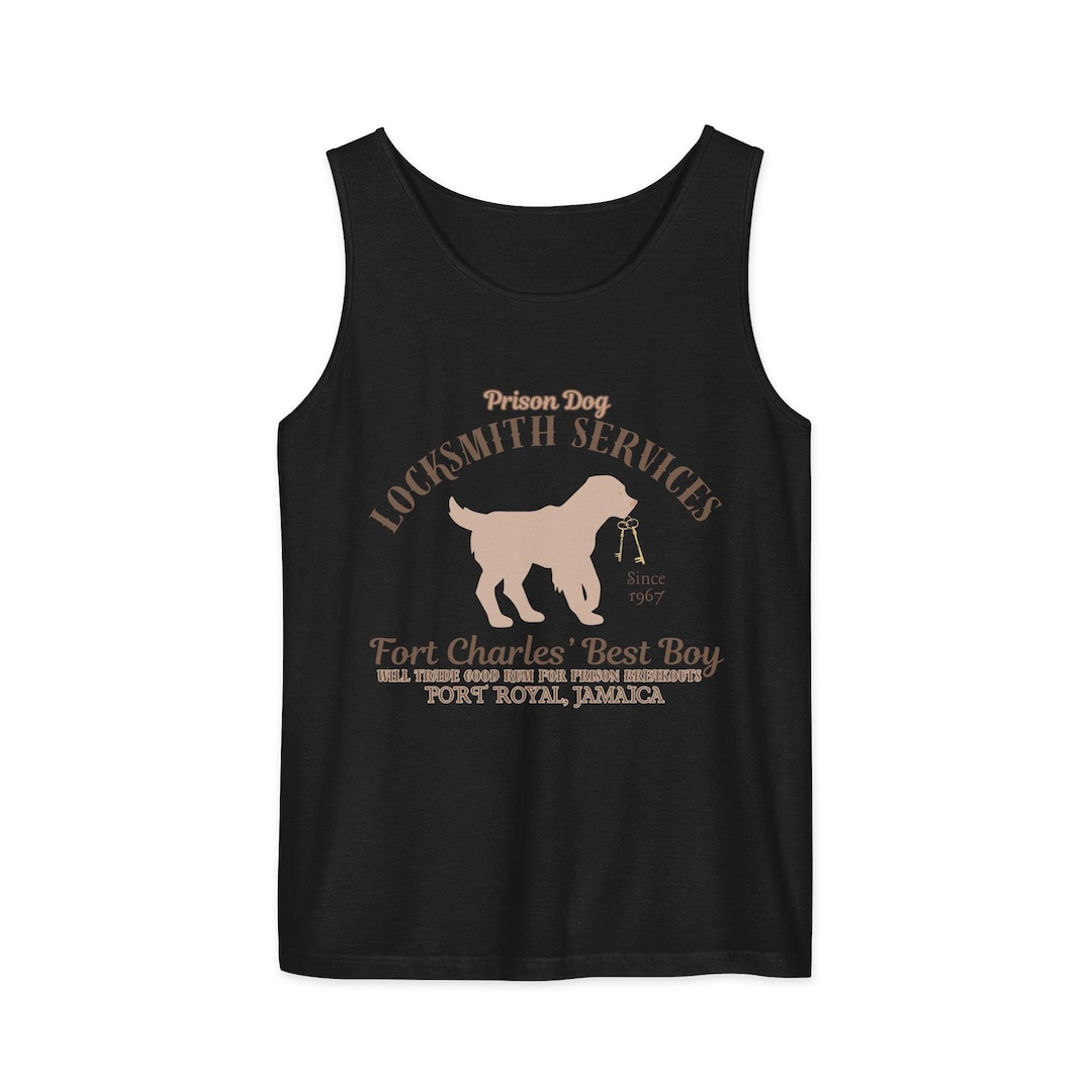 Pirates of the Caribbean Prison Dog Comfort Colors Tank - Etsy