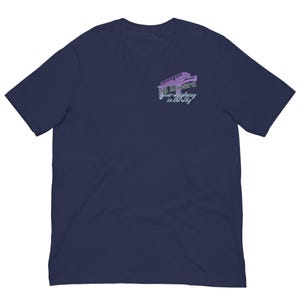 Monorail, Highway in the Sky, Subtle Disney Bella Canvas Unisex Short Sleeve T-Shirt, Disney Family Shirts, Disney Shirts, Disney Monorail