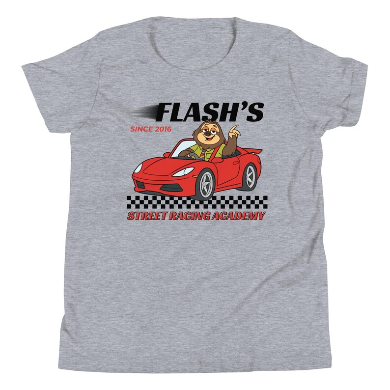 Disney Flash Zootopia Youth Bella Canvas Shirt