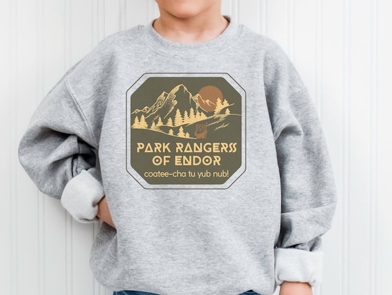 Park Rangers of Endor Youth Crewneck Sweatshirt, Subtle Disney Family Outfit